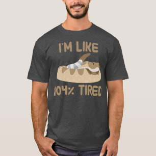 Camiseta Soy como una serpiente cansada de 104