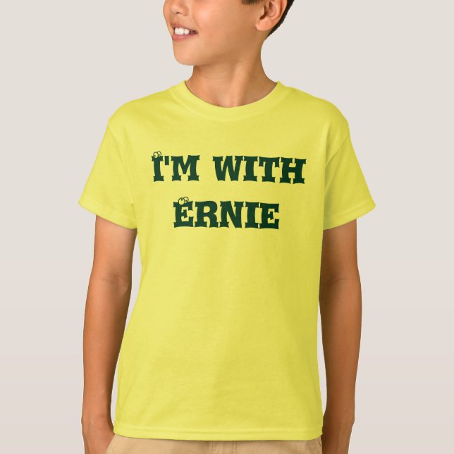 Camiseta Soy con Ernie del "yo estoy con…" ¡colección! (Anverso)