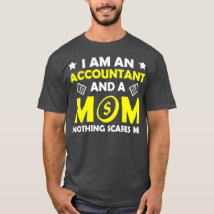Camiseta Soy Contador Y Mamá Nada Me Da Miedo