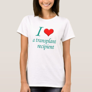 Camiseta Soy *corazón* un receptor de trasplante