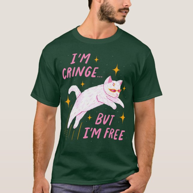 Camiseta Soy Cringe Pero Soy Libre (Anverso)