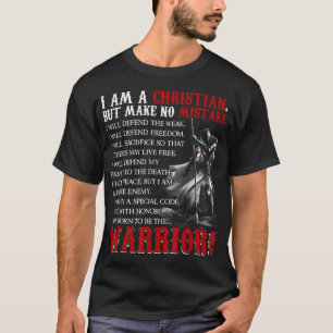 Camiseta Soy Cristiano Pero No Comportéis Ningún Error Al Q