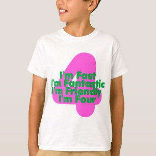 Camiseta Soy cuatro