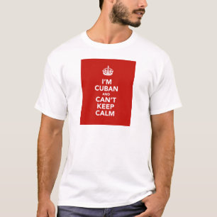 Camiseta Soy cubano y no puedo guardar calma