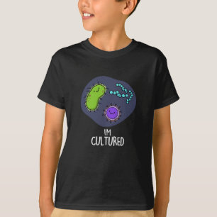 Camiseta Soy Cultured Funny Bacteria Pun Dark BG