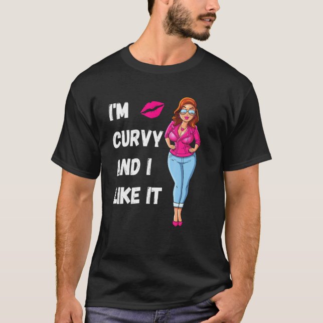 Camiseta Soy Curvado Y Me Gusta Estar Orgulloso De Tu Chub  (Anverso)