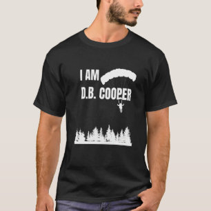 Camiseta Soy D.B. Cooper Secuestro Salto en Paracaídas 1971