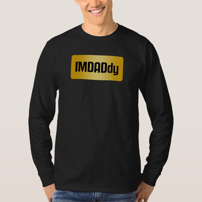 Camiseta Soy DADdy, soy papá. (Anverso)