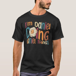 Camiseta Soy Daniel Haciendo Daniel Things Groovy Retro Dan