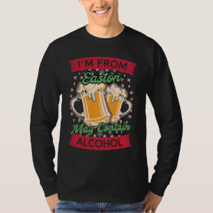 Camiseta Soy de Easton Puede Contener Alcohol Pensilvania B