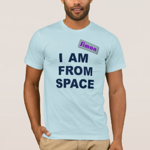 Camiseta Soy de espacio