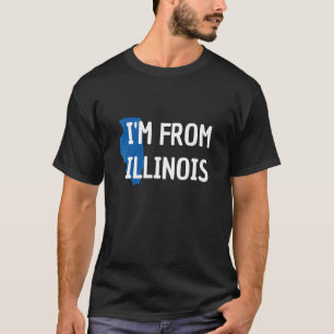 Camiseta Soy de Illinois por los orgullosos Illinoisans