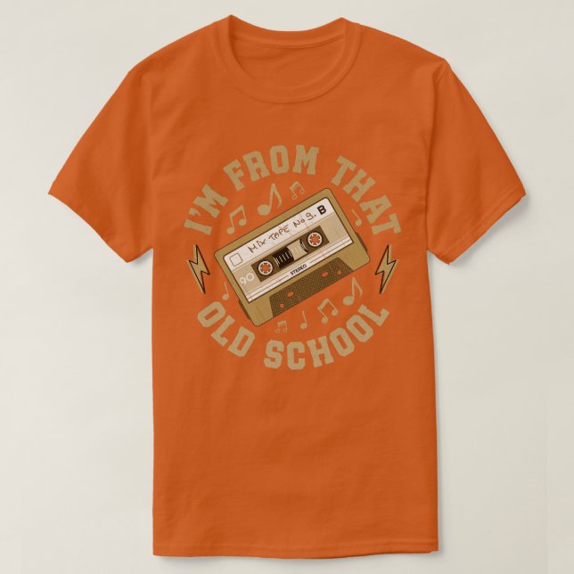 Camiseta Soy De La Escuela Vieja 2 (Diseño del anverso)