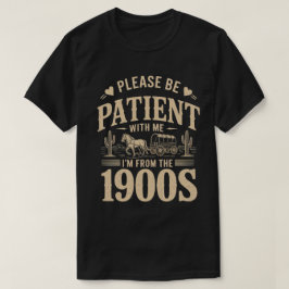 Camiseta Soy de los años 1900 - cumpleaños de la época de 1