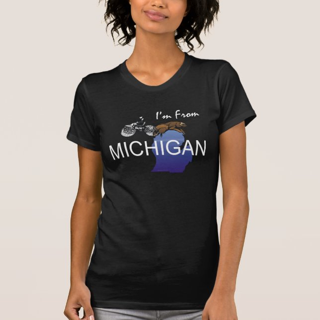 CAMISETA soy de Michigan (Anverso)