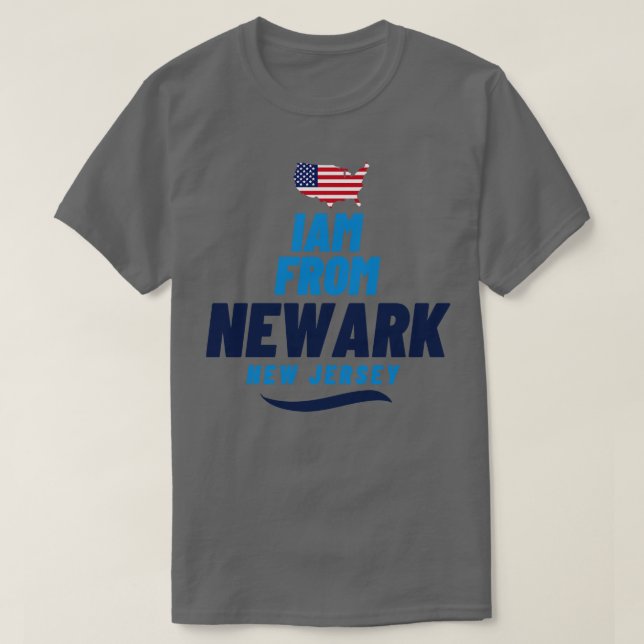 Camiseta Soy de Newark American Lovers (Diseño del anverso)