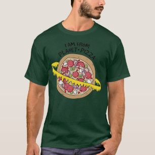 Camiseta Soy de pizzas planetarias, Pizza Planet