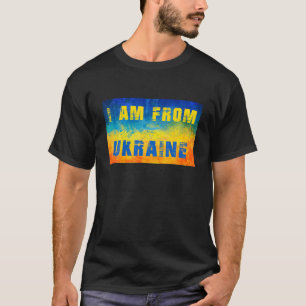 Camiseta Soy de Ucrania Apoyamos la bandera de Ucrania