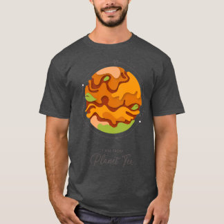 Camiseta Soy del planeta té