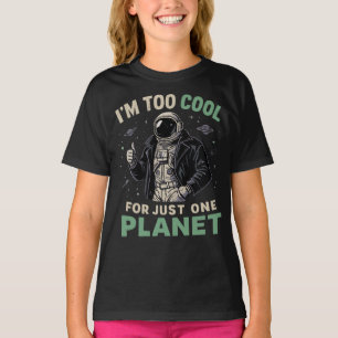 Camiseta Soy demasiado genial para un solo planeta