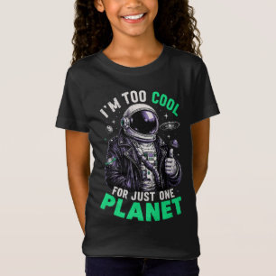 Camiseta Soy demasiado genial para un solo planeta