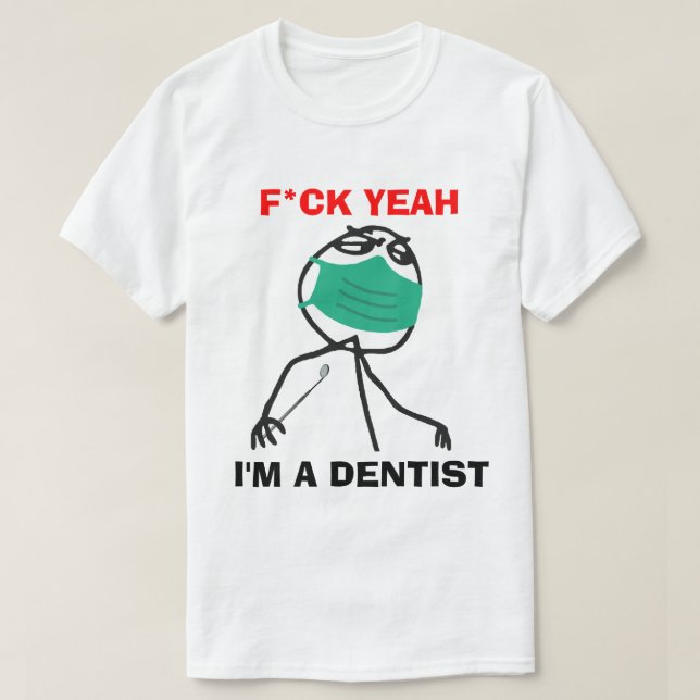 Camiseta Soy dentista (Diseño del anverso)