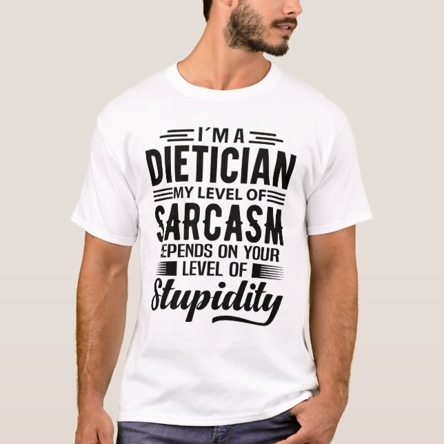 Camiseta Soy dietista (Anverso)