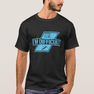 Camiseta Soy difícil Bungee Jumping Adrenaline Bungee Jum