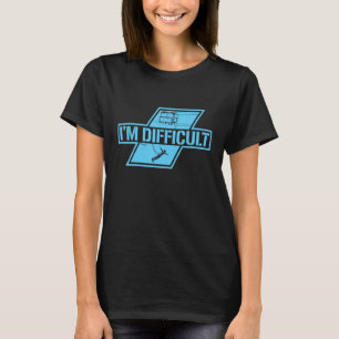 Camiseta Soy difícil Bungee Jumping Adrenaline Bungee Jum
