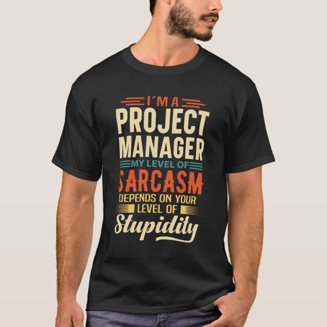 Camiseta Soy director de proyecto (Anverso)