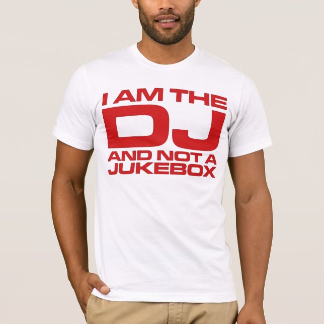 Camiseta Soy DJ (Anverso)