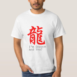 Camiseta Soy Dragon Chinese New Year básico men Tee