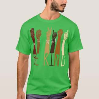 Camiseta Soy duro de escuchar problemas de audición Sé amab