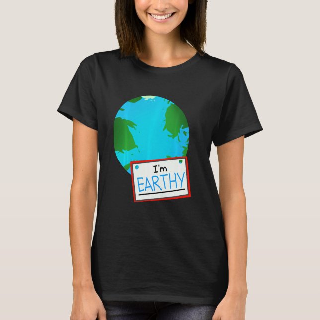 Camiseta Soy Earthy Cute Environment Fan Earth Day Funny (Anverso)