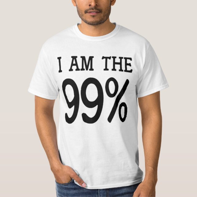Camiseta Soy el 99 por ciento (Anverso)