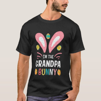 Camiseta Soy El Abuelo Bunny Funny Abuelo Traje De Pascua