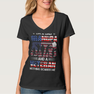 Camiseta Soy el abuelo de papá y una veterana felina nortea