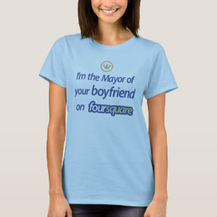 Camiseta Soy el alcalde Of Your Boyfriend encendido