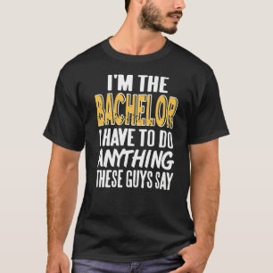 Camiseta Soy el Bachelor Gratuito Retro Bachelor Party T-Sh