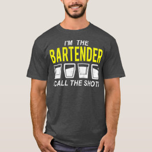Camiseta Soy El Barman Que Llamo Los Shots