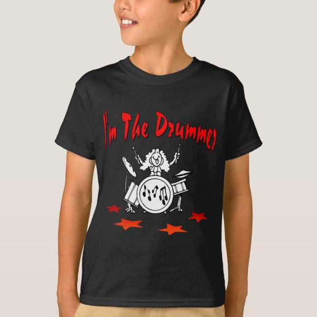 Camiseta Soy el batería (Anverso)