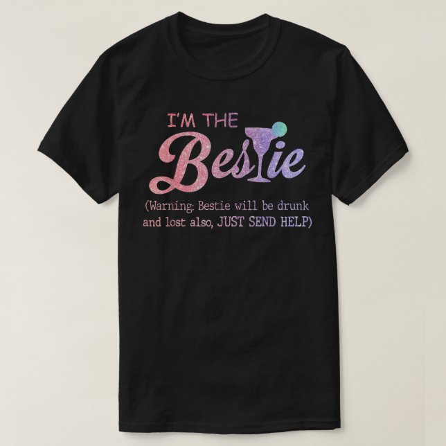 Camiseta Soy El Bestie, Mejor Amigo Para Siempre, Pareja Ma (Diseño del anverso)