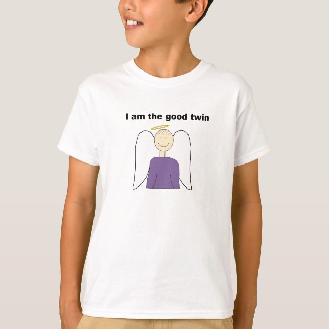 Camiseta Soy el buen gemelo (Anverso)