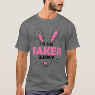 Camiseta Soy el café gráfico de Baker Bunny Cute Easter Day