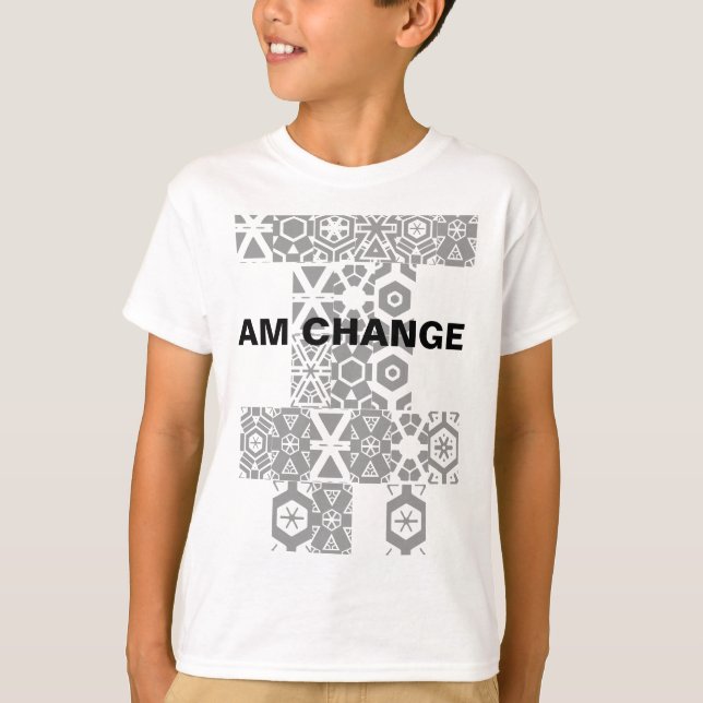 Camiseta Soy el cambio - el I del niño (Anverso)