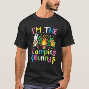 Camiseta Soy el Camping Bunny Eggs Feliz Día de Pascua