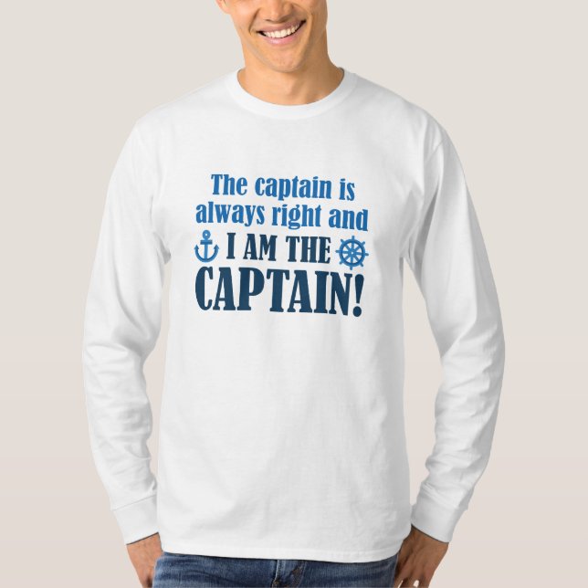 Camiseta Soy El Capitán (Anverso)
