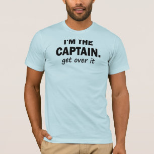 Camiseta Soy el capitán. Consiga sobre él - divertido
