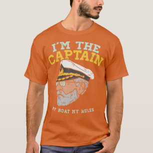 Camiseta Soy el Capitán Mi Bote Mis Reglas 1