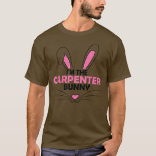Camiseta Soy el Carpenter Bunny Graphic Cute Easter Day Co